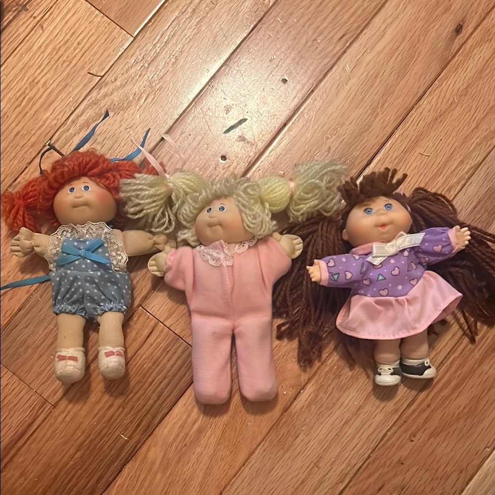 Mini cabbage patch dolls